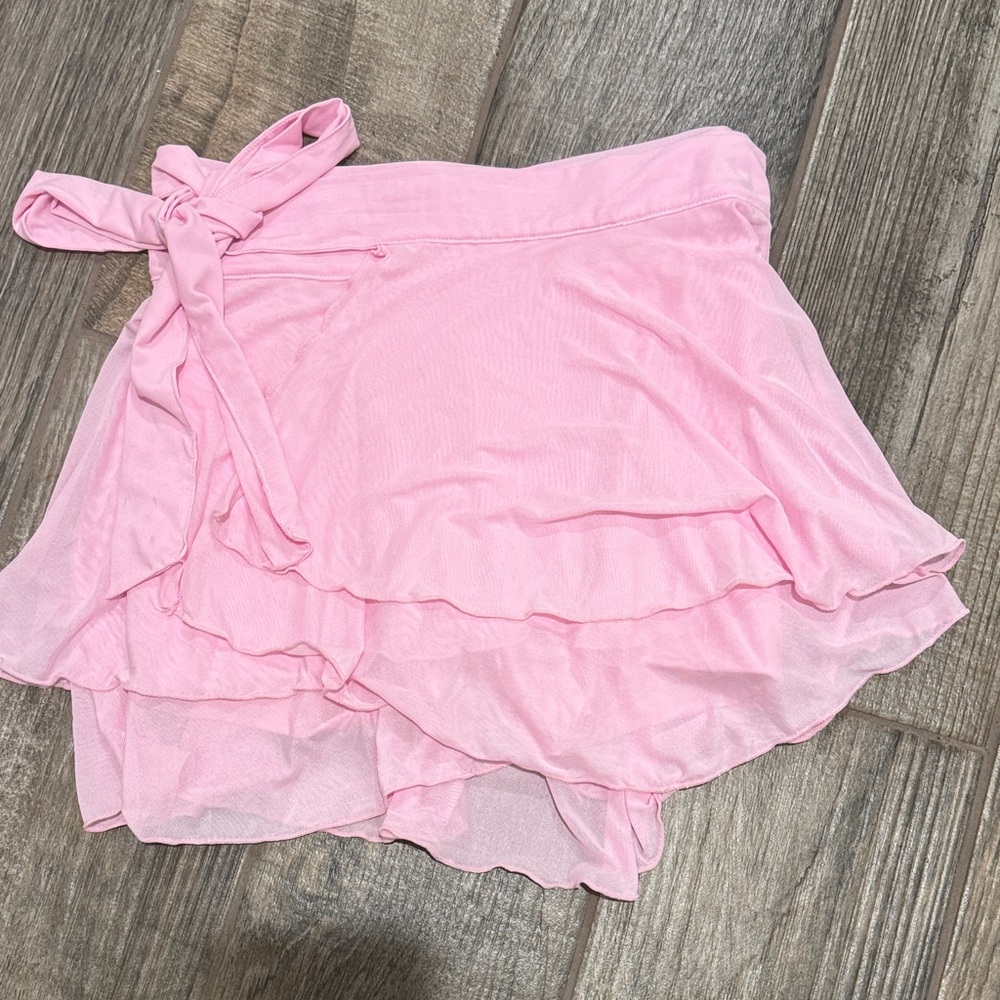 Blogilates Women's Dance Studio Wrap Skort - light pink - XS